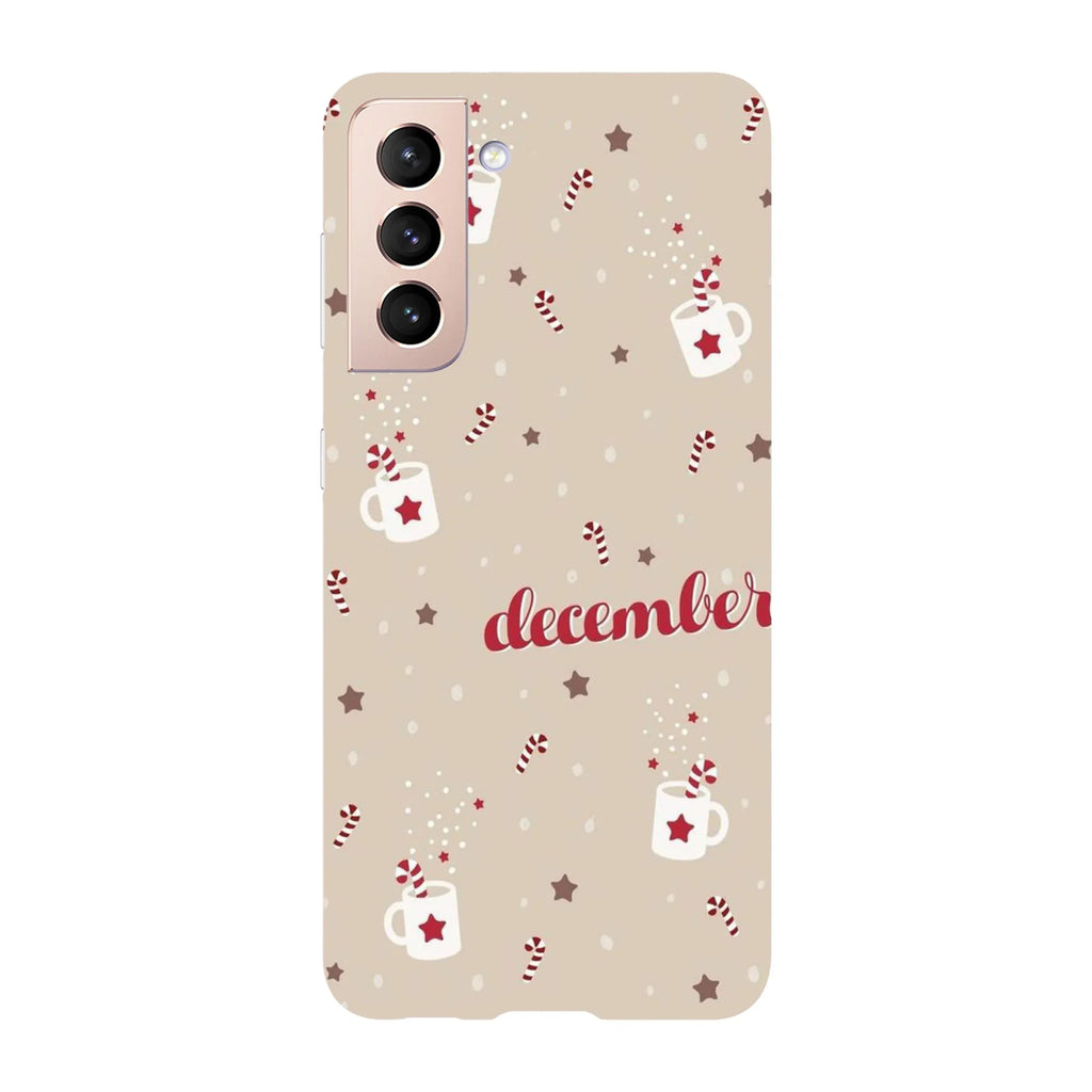 Husa Craciun compatibila cu Samsung Galaxy S22 Ultra model December vibes, Silicon, TPU, Viceversa - Viceversa