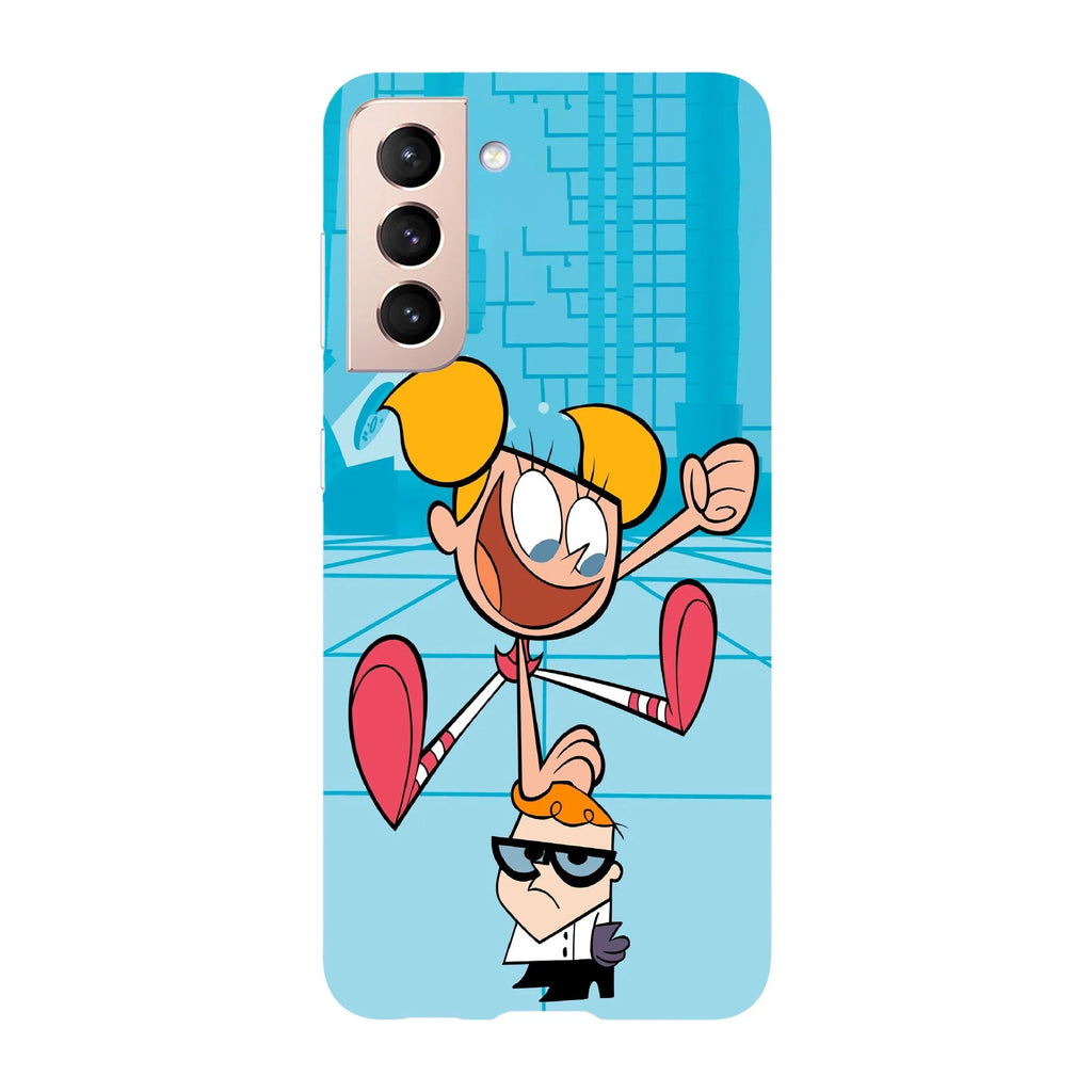 Husa compatibila cu Samsung Galaxy S22 Ultra model Dexter Laboratory, Silicon, TPU, Viceversa - Viceversa
