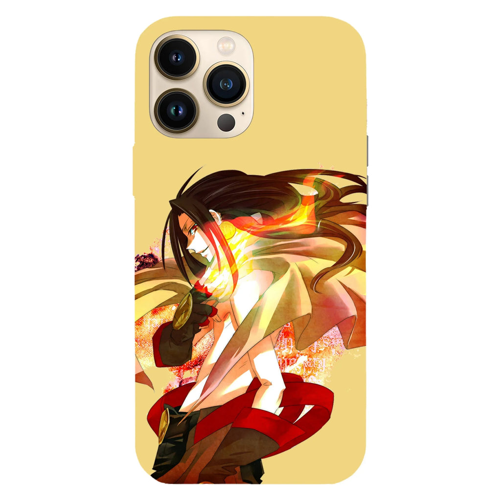 Husa telefon compatibila cu Apple iPhone 15 Pro, Viceversa, model Hao Asakura Shaman KIng, Silicon, TPU - Viceversa