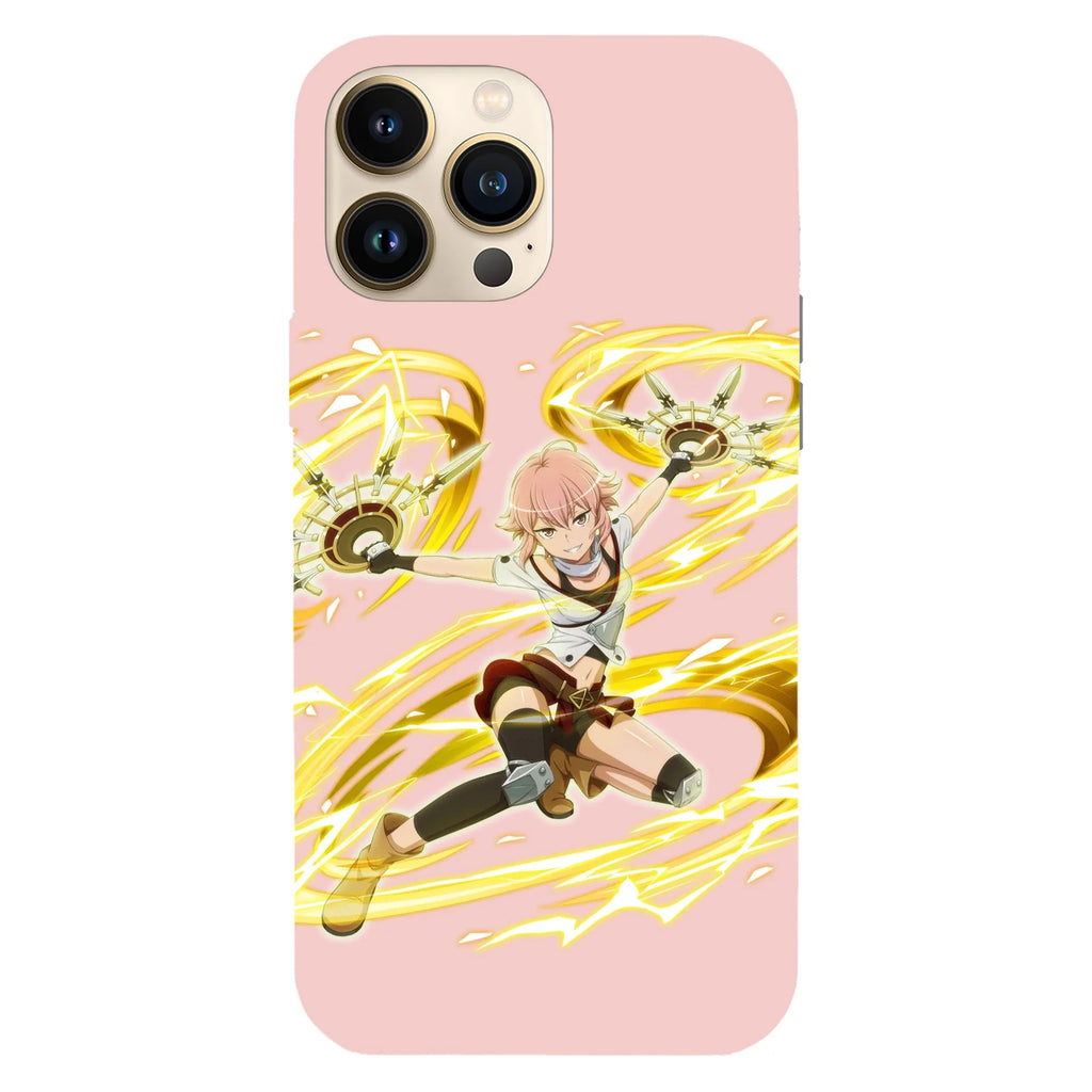 Husa telefon compatibila cu Apple iPhone 15 Pro, Viceversa, model lyra DanMachi, Silicon, TPU - Viceversa