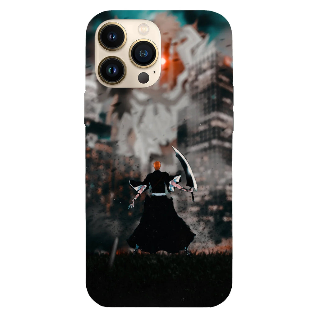 Husa telefon compatibila cu Apple iPhone 15 Pro, Viceversa, model Ichigo Bleach, Silicon, TPU - Viceversa
