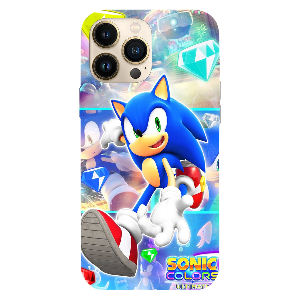 Husa telefon compatibila cu Apple iPhone 15 Plus, Viceversa, model Sonic Colors, Silicon, TPU - Viceversa
