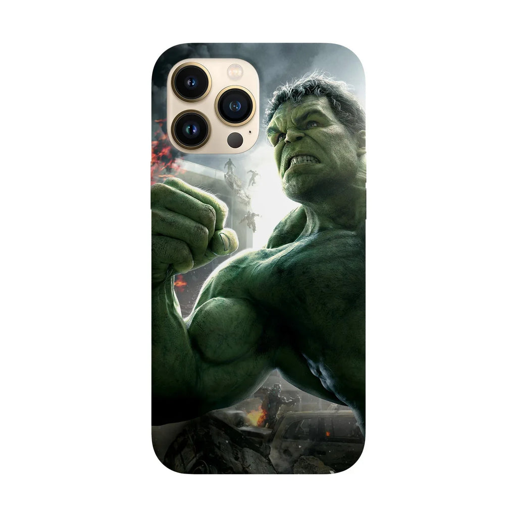 Husa compatibila cu Apple iPhone 15 model Hulk smash, Silicon, TPU, Viceversa - Viceversa