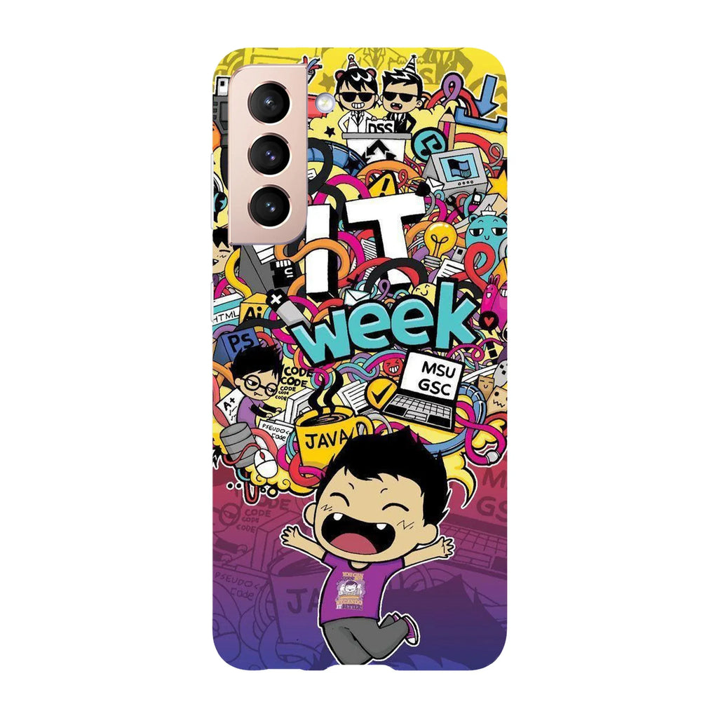Husa compatibila cu Samsung Galaxy S22 Ultra model IT week, Silicon, TPU, Viceversa - Viceversa