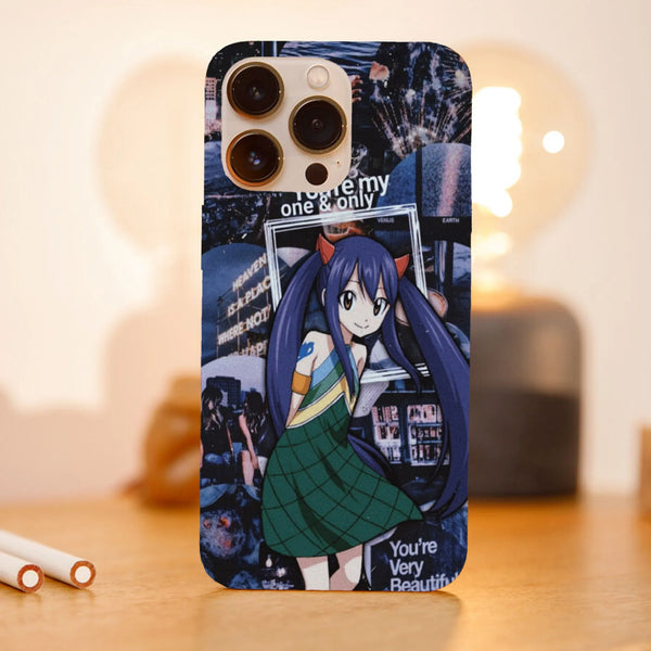 Husa telefon compatibila cu Apple iPhone 15 Pro, Viceversa, model Wendy Marvell Fairy Tail, Silicon, TPU - Viceversa