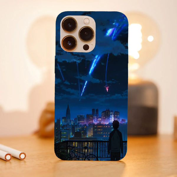 Husa telefon compatibila cu Apple iPhone 15 Pro, Viceversa, model Taki Your Name, Silicon, TPU - Viceversa