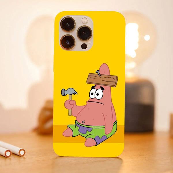 Husa compatibila cu Apple iPhone 15 Pro Max model Patrick Star, Silicon, TPU, Viceversa - Viceversa