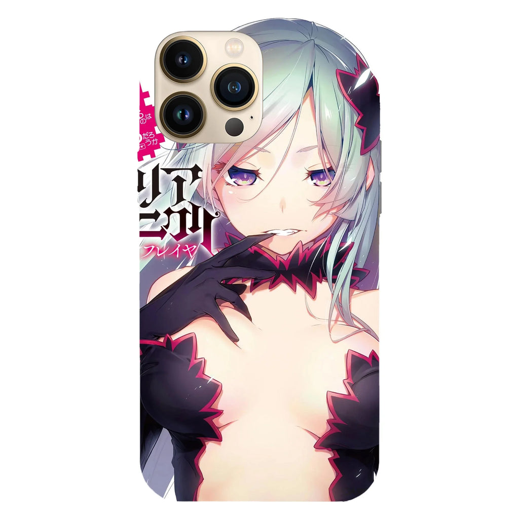 Husa telefon compatibila cu Apple iPhone 15 Pro, Viceversa, model Episode Freya Manga DanMachi, Silicon, TPU - Viceversa