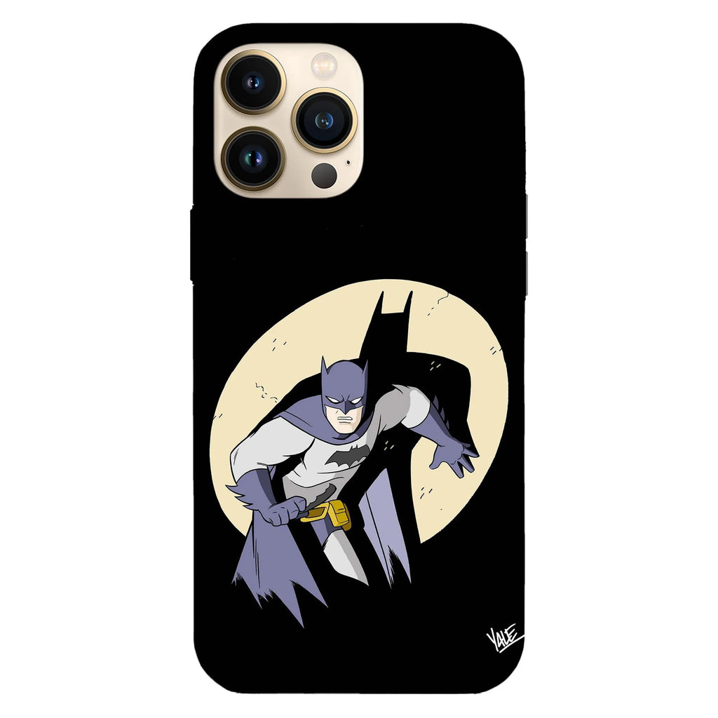 Husa compatibila cu Apple iPhone 15 Pro Max model Retro batman, Silicon, TPU, Viceversa - Viceversa