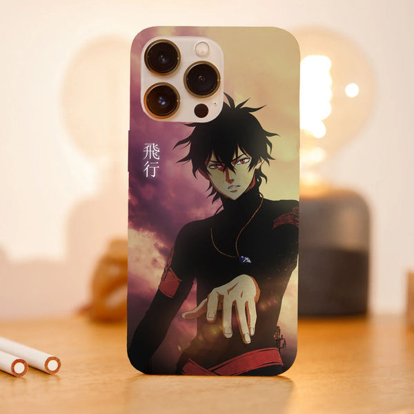 Husa telefon compatibila cu Apple iPhone 15 Plus, Viceversa, model Yuno Black Clover, Silicon, TPU - Viceversa