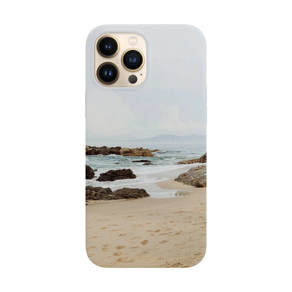 Husa compatibila cu Apple iPhone 15 model Stone beach, Silicon, TPU, Viceversa - Viceversa