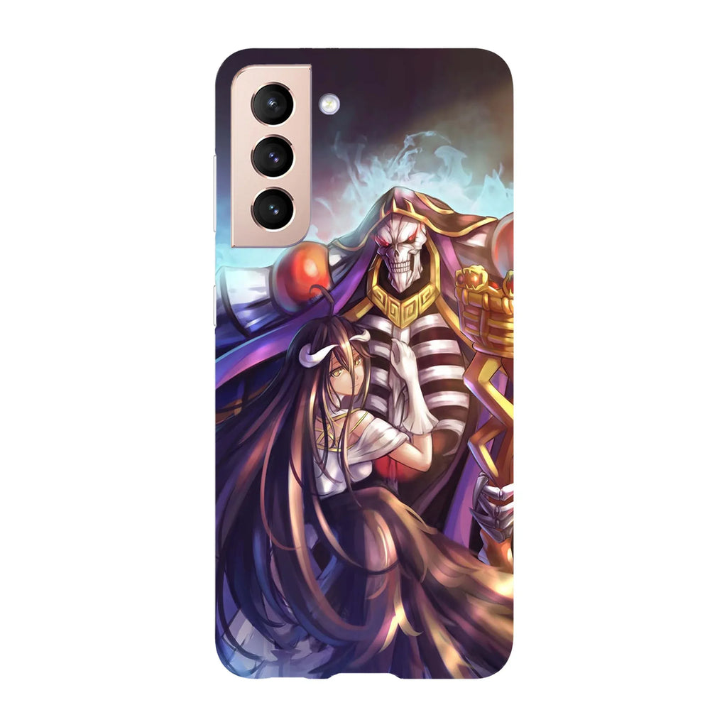 Husa compatibila cu Samsung Galaxy S22 Ultra model Ainz Ooal Gown and Albedo Overlord, Silicon, TPU, Viceversa - Viceversa