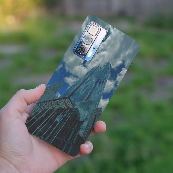 Husă din silicon Motorola G50 cu Glass city