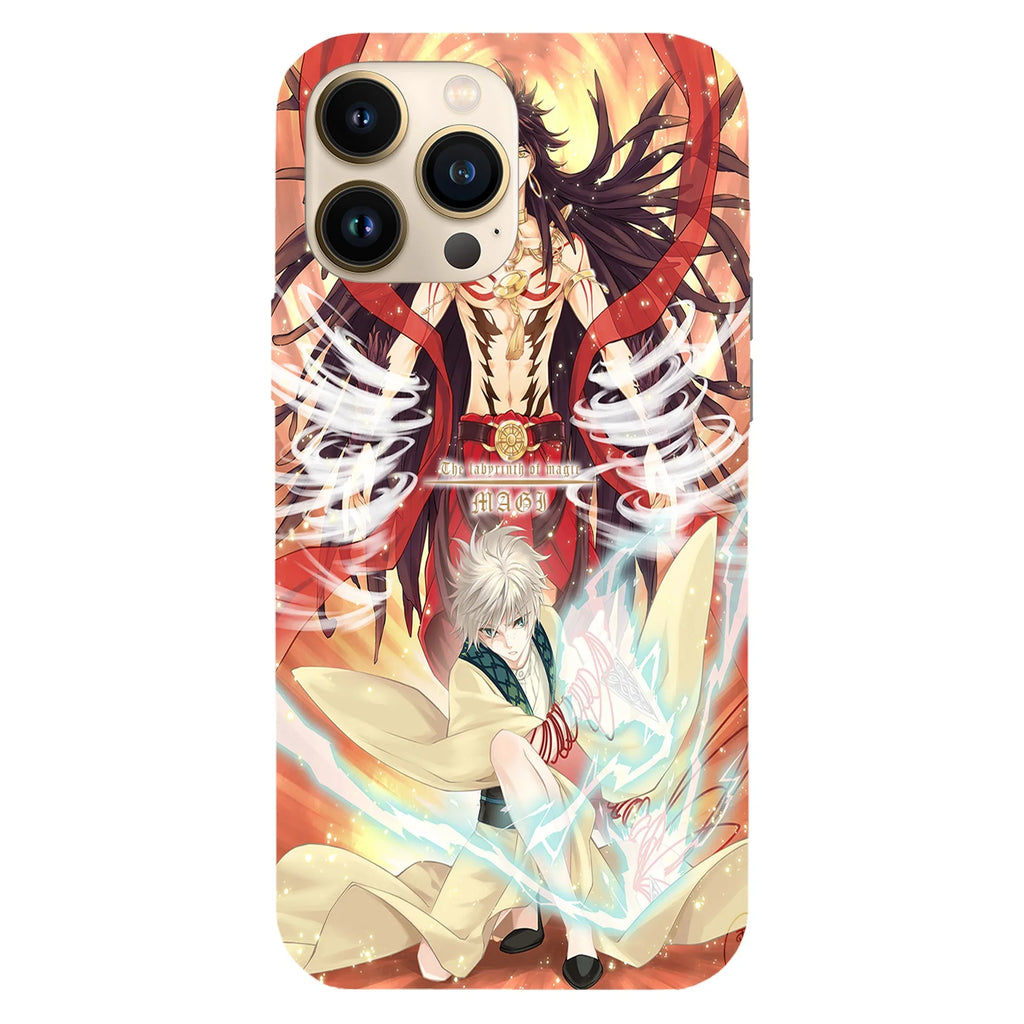 Husa compatibila cu Apple iPhone 15 Pro Max model MAGI The Labyrinth of Magic Anime, Silicon, TPU, Viceversa - Viceversa