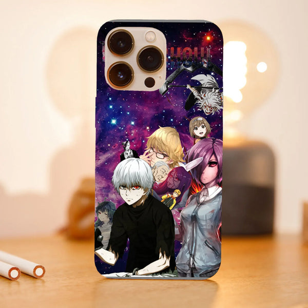Husa telefon compatibila cu Apple iPhone 15 Pro, Viceversa, model Tokyo Ghoul Universe, Silicon, TPU - Viceversa