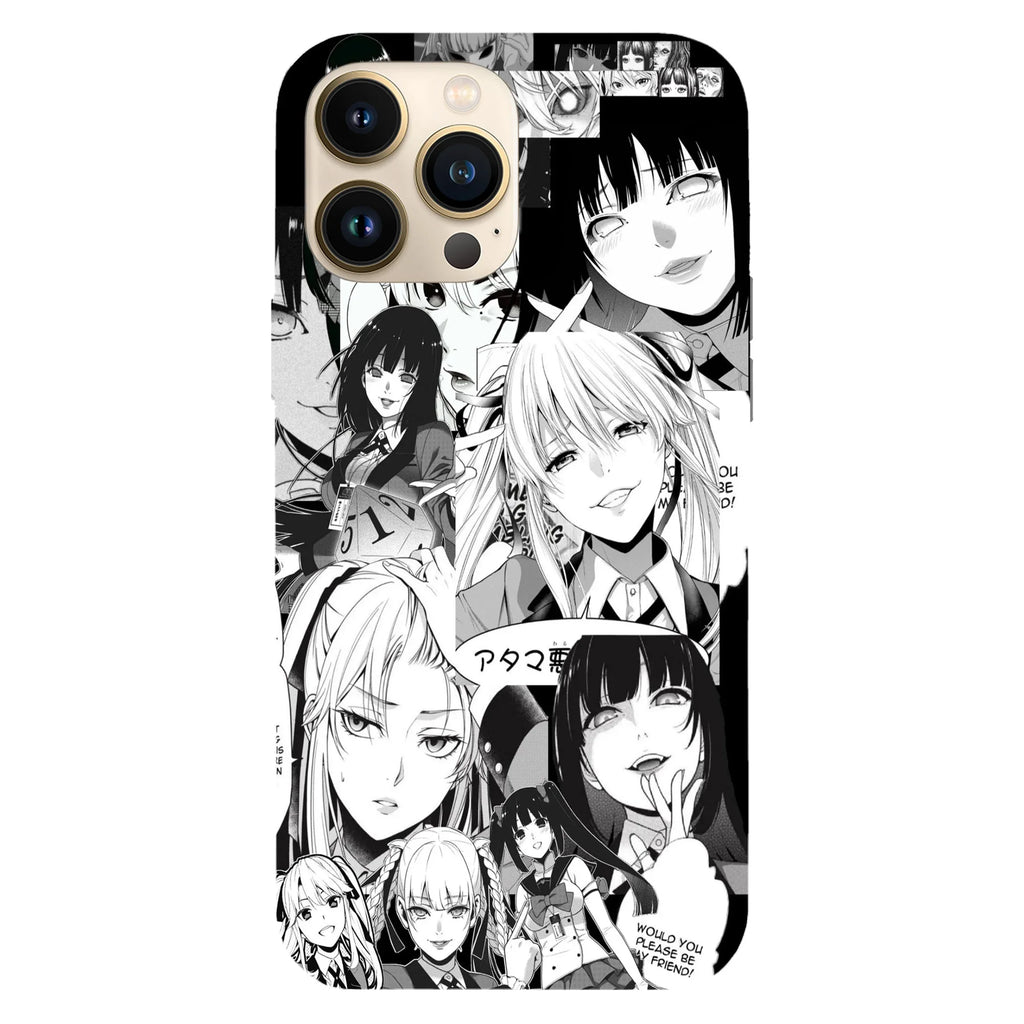 Husa compatibila cu Apple iPhone 15 Pro model Kakegurui Anime, Silicon, TPU, Viceversa - Viceversa