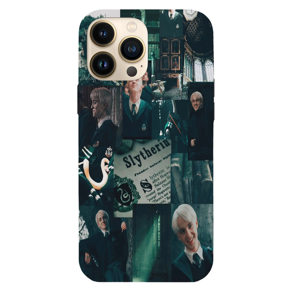 Husa telefon compatibila cu Apple iPhone 15 Plus, Viceversa, model Draco Malfoy Harry Potter, Silicon, TPU - Viceversa