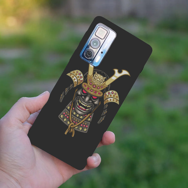 Husă din silicon Motorola G51 cu Gold samurai