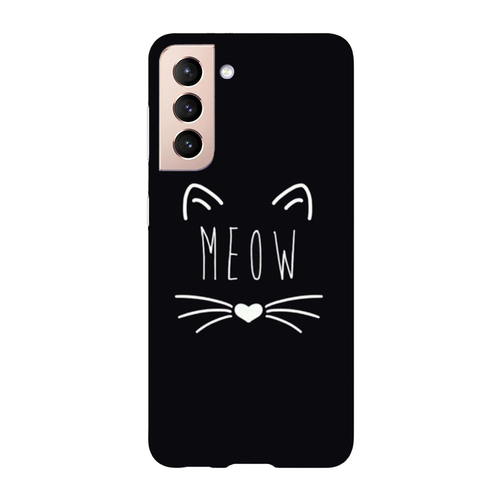Husa compatibila cu Samsung Galaxy S22 Ultra model Meow, Silicon, TPU, Viceversa - Viceversa