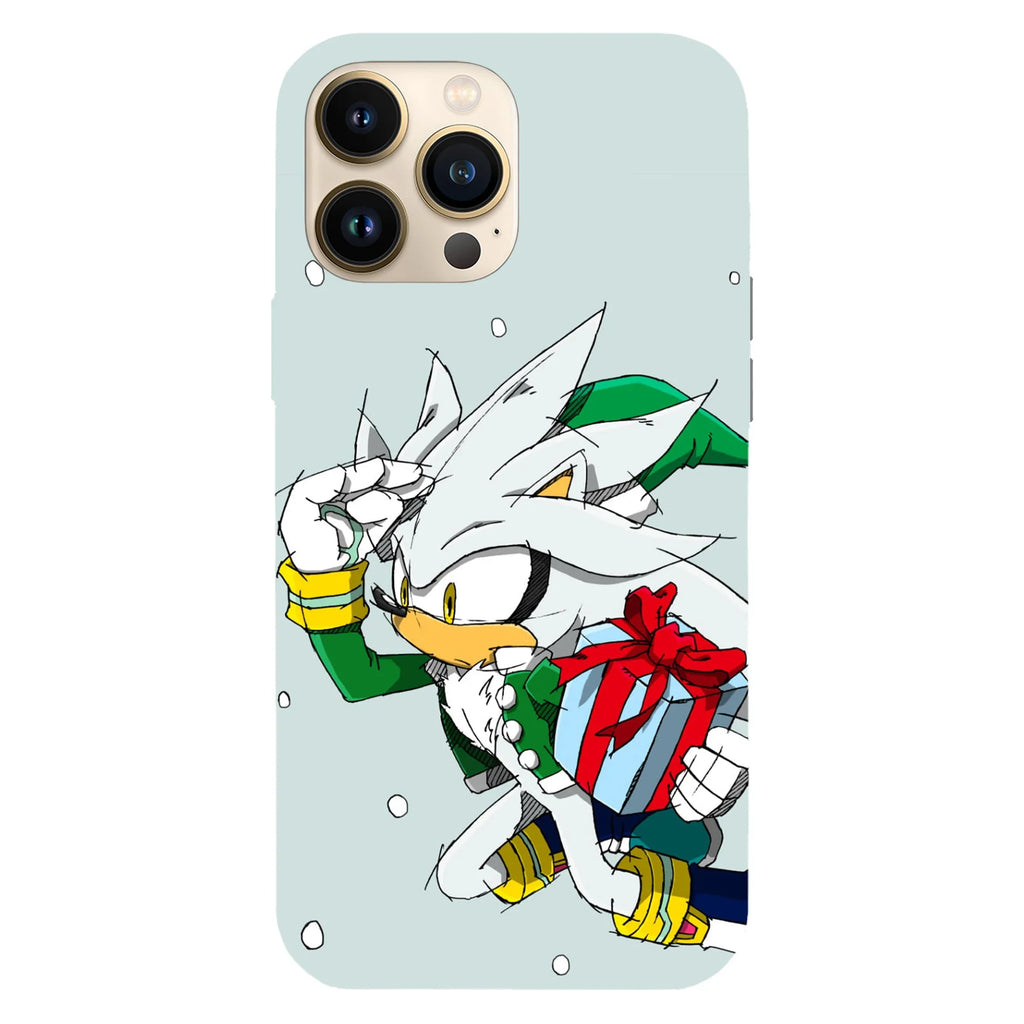 Husa telefon compatibila cu Apple iPhone 15 Pro, Viceversa, model Silver Sonic, Silicon, TPU - Viceversa
