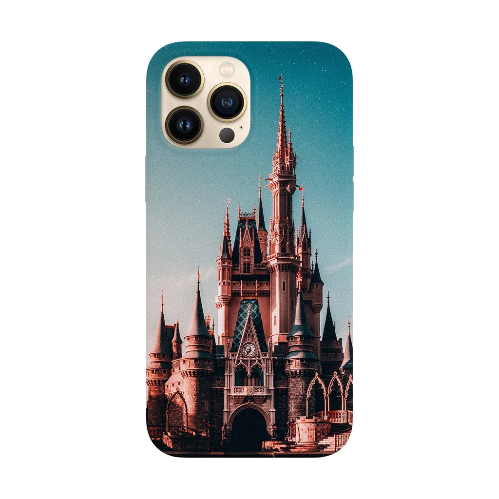 Husa compatibila cu Apple iPhone 15 model Disney Castle, Silicon, TPU, Viceversa - Viceversa