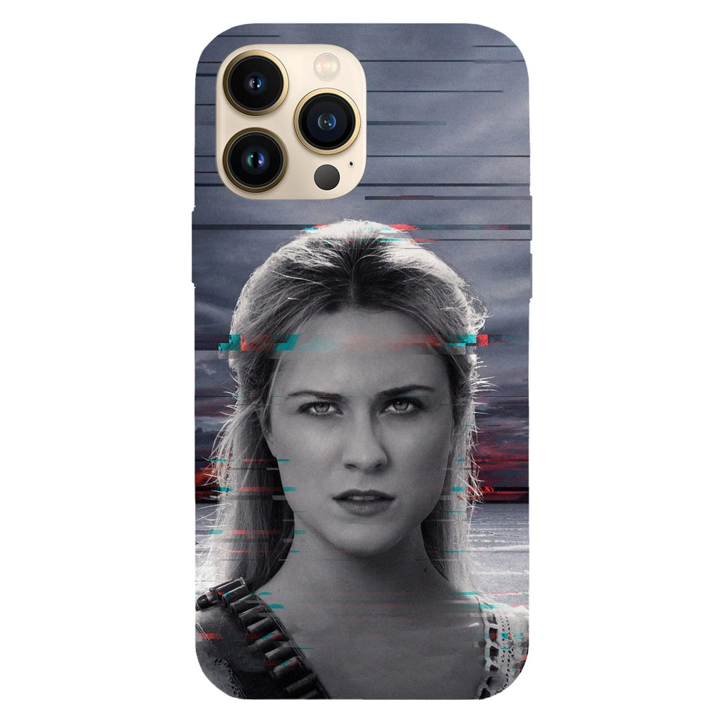 Husa telefon compatibila cu Apple iPhone 15, Viceversa, model Dolores Westworld, Silicon, TPU - Viceversa