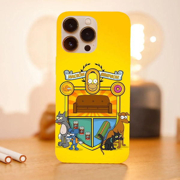 Husa compatibila cu Apple iPhone 15 Pro Max model Simson Country, Silicon, TPU, Viceversa - Viceversa