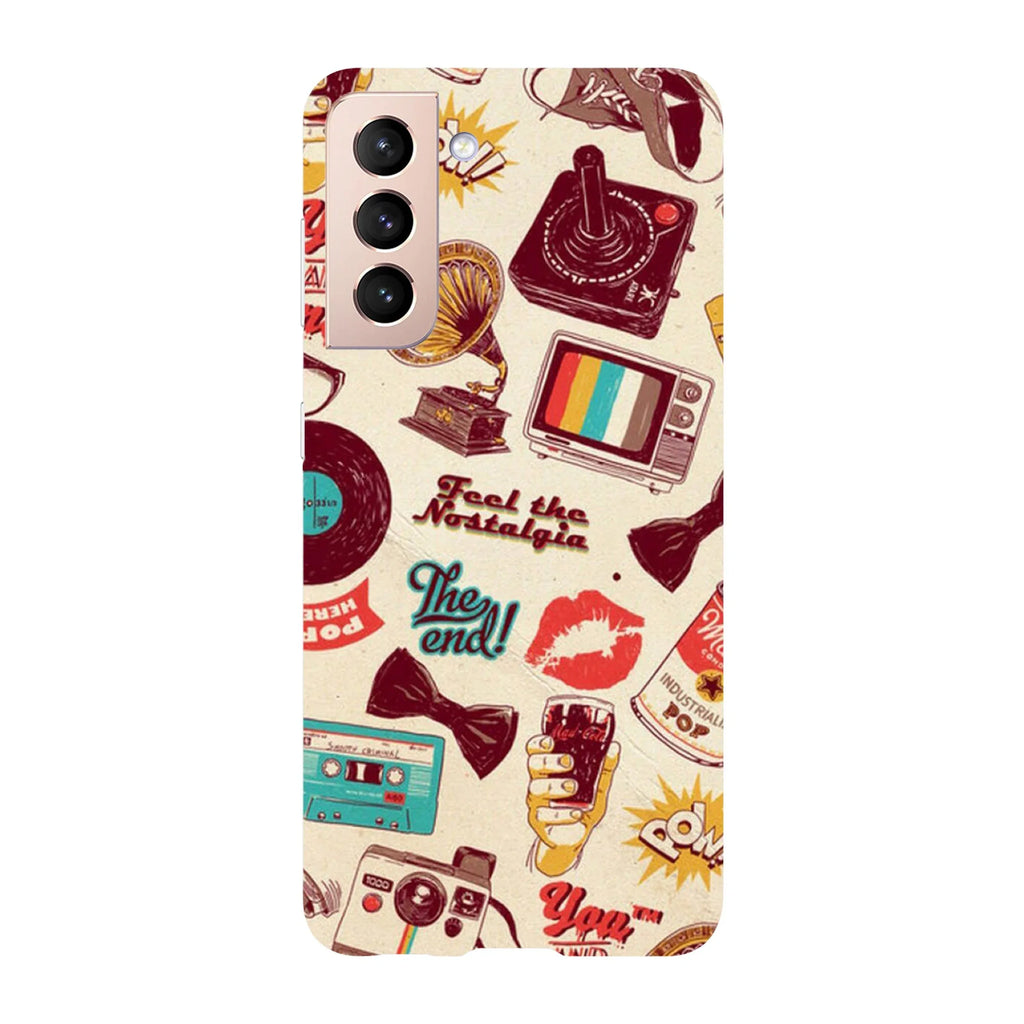 Husa compatibila cu Samsung Galaxy S22 Ultra model Feel the nostalgia, Silicon, TPU, Viceversa - Viceversa