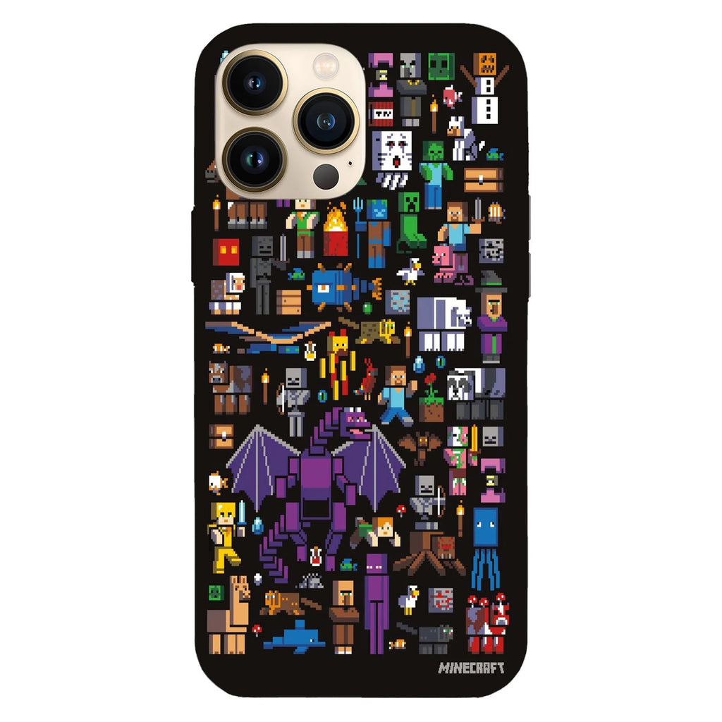 Husa compatibila cu Apple iPhone 15 Plus model Minecraft Guide, Silicon, TPU, Viceversa - Viceversa