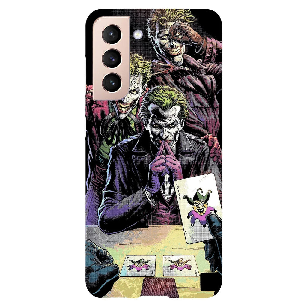 Husa compatibila cu Samsung Galaxy S22 Ultra model The three Jokers, Silicon, TPU, Viceversa - Viceversa