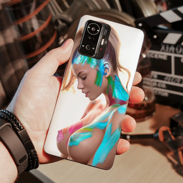 Husă din silicon Poco X3 NFC cu Color party 1