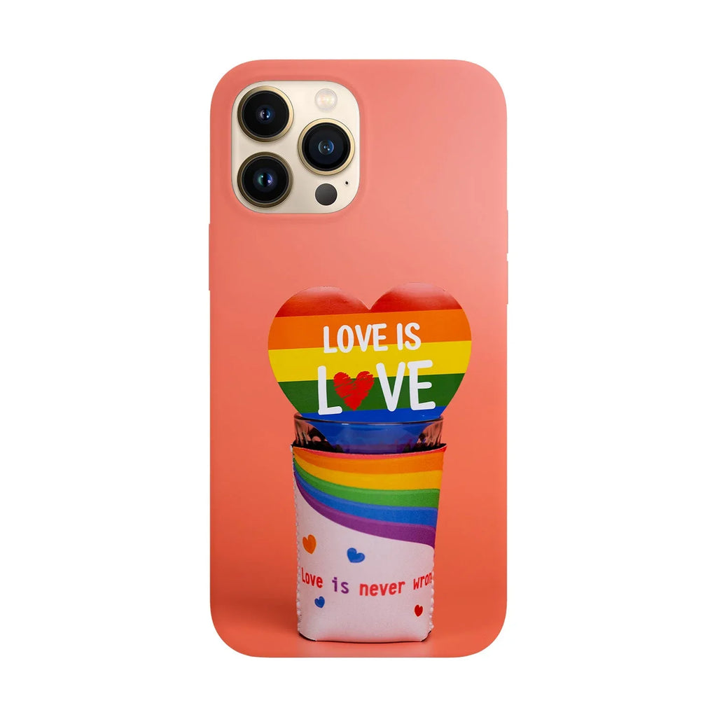 Husa compatibila cu Apple iPhone 15 model Love is love, Silicon, TPU, Viceversa - Viceversa