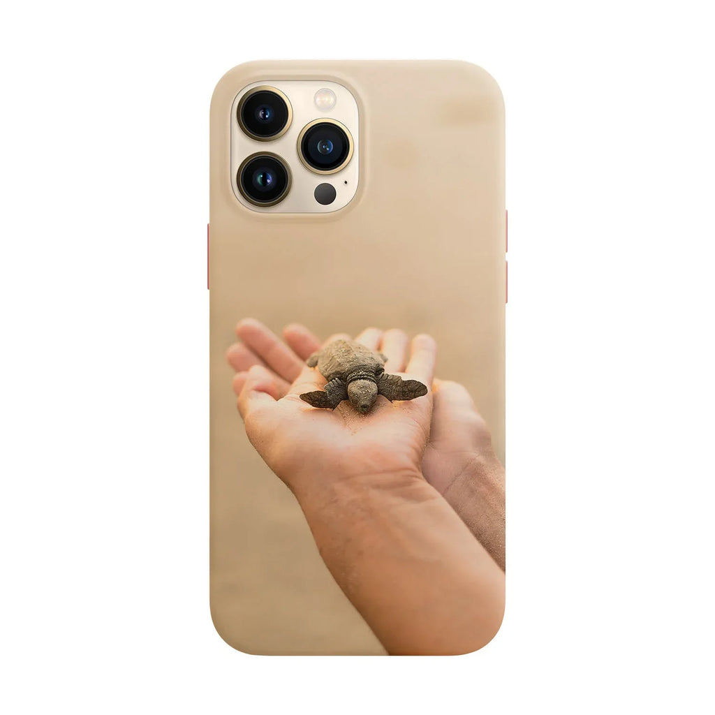 Husa compatibila cu Apple iPhone 15 Plus model Baby sea turtle, Silicon, TPU, Viceversa - Viceversa