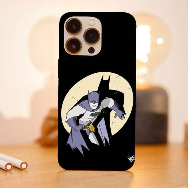 Husa compatibila cu Apple iPhone 15 Pro Max model Retro batman, Silicon, TPU, Viceversa - Viceversa