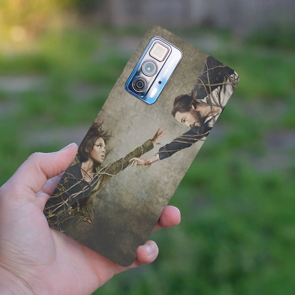 Husă din silicon Motorola Edge 20 Lite cu Sleepy hollow