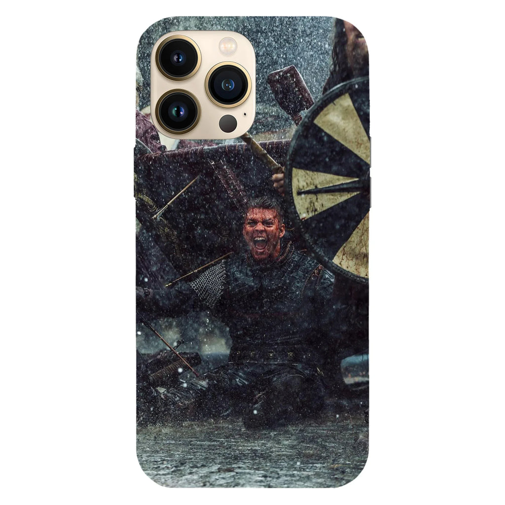 Husa telefon compatibila cu Apple iPhone 15 Plus, Viceversa, model Ivar The Boneless Vikings, Silicon, TPU - Viceversa