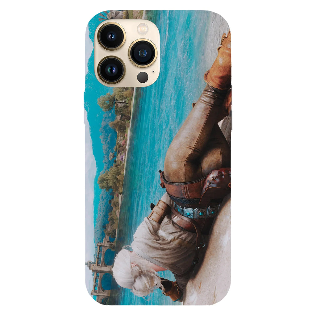 Husa telefon compatibila cu Apple iPhone 15 Pro Max, Viceversa, model Cirilla The Witcher, Silicon, TPU - Viceversa