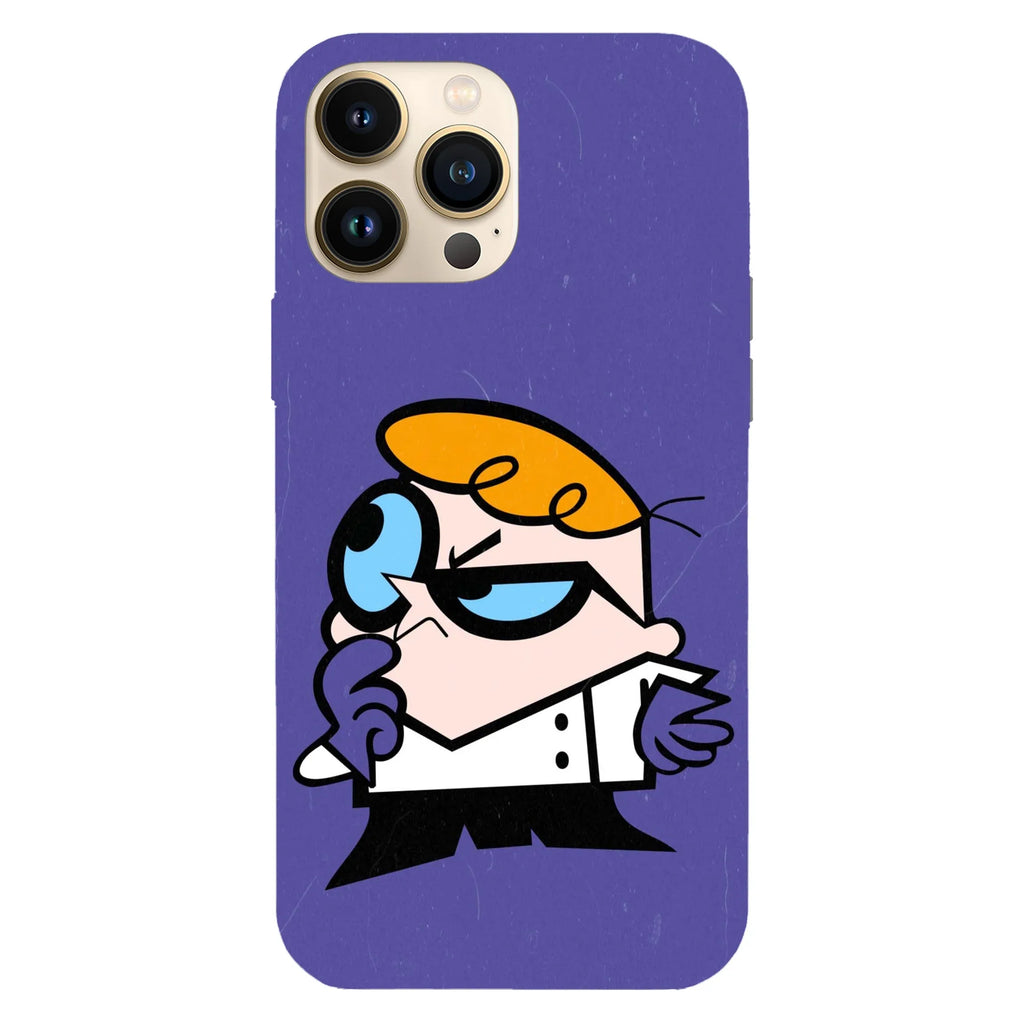 Husa compatibila cu Apple iPhone 15 Pro Max model Dexter Thinking, Silicon, TPU, Viceversa - Viceversa