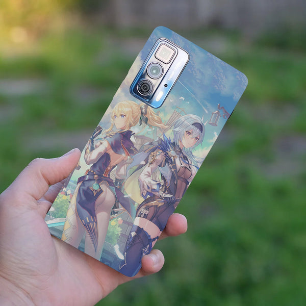 Husă din silicon Motorola G22 cu O g22 genshin impact