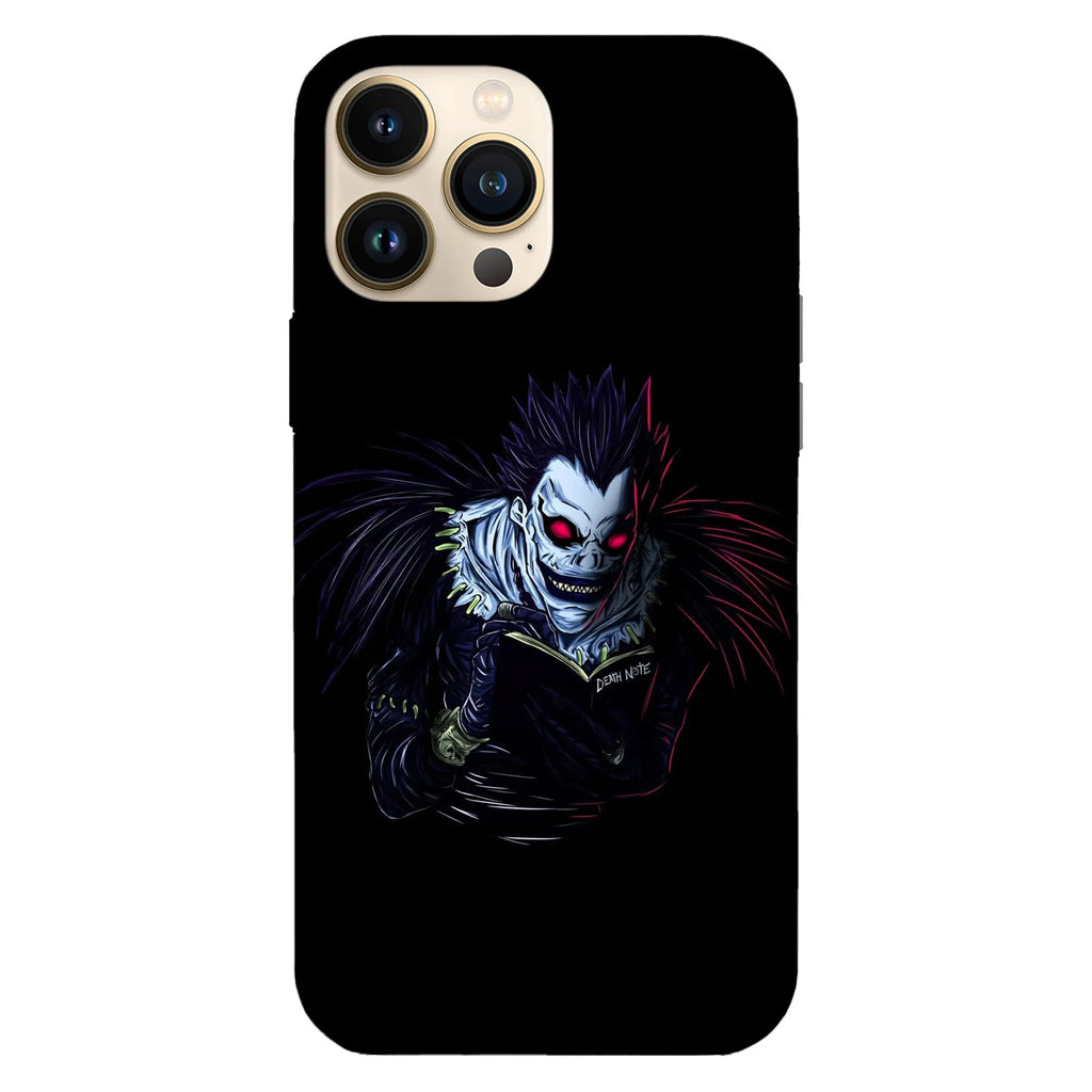 Husa telefon compatibila cu Apple iPhone 15 Pro, Viceversa, model Ryuk Death Note, Silicon, TPU - Viceversa