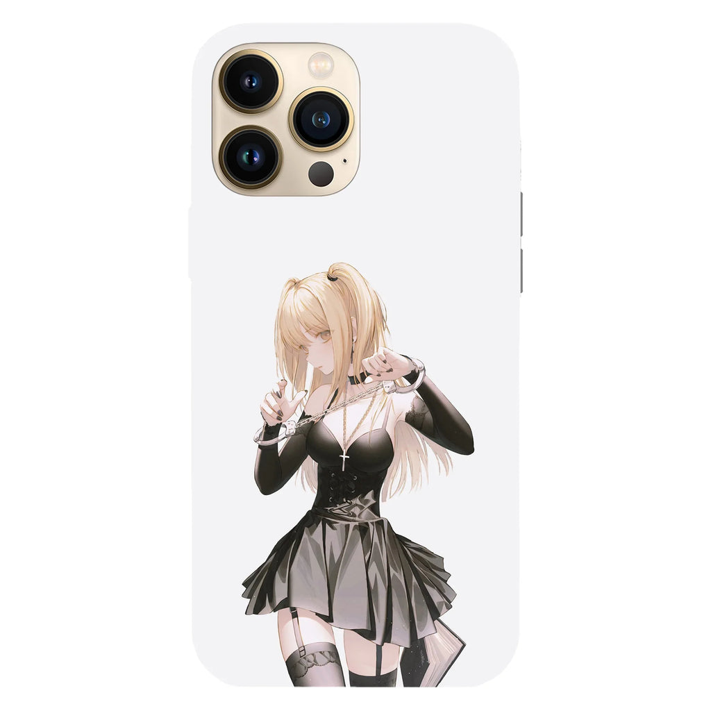 Husa telefon compatibila cu Apple iPhone 15 Plus, Viceversa, model Misa Amane Death Note, Silicon, TPU - Viceversa