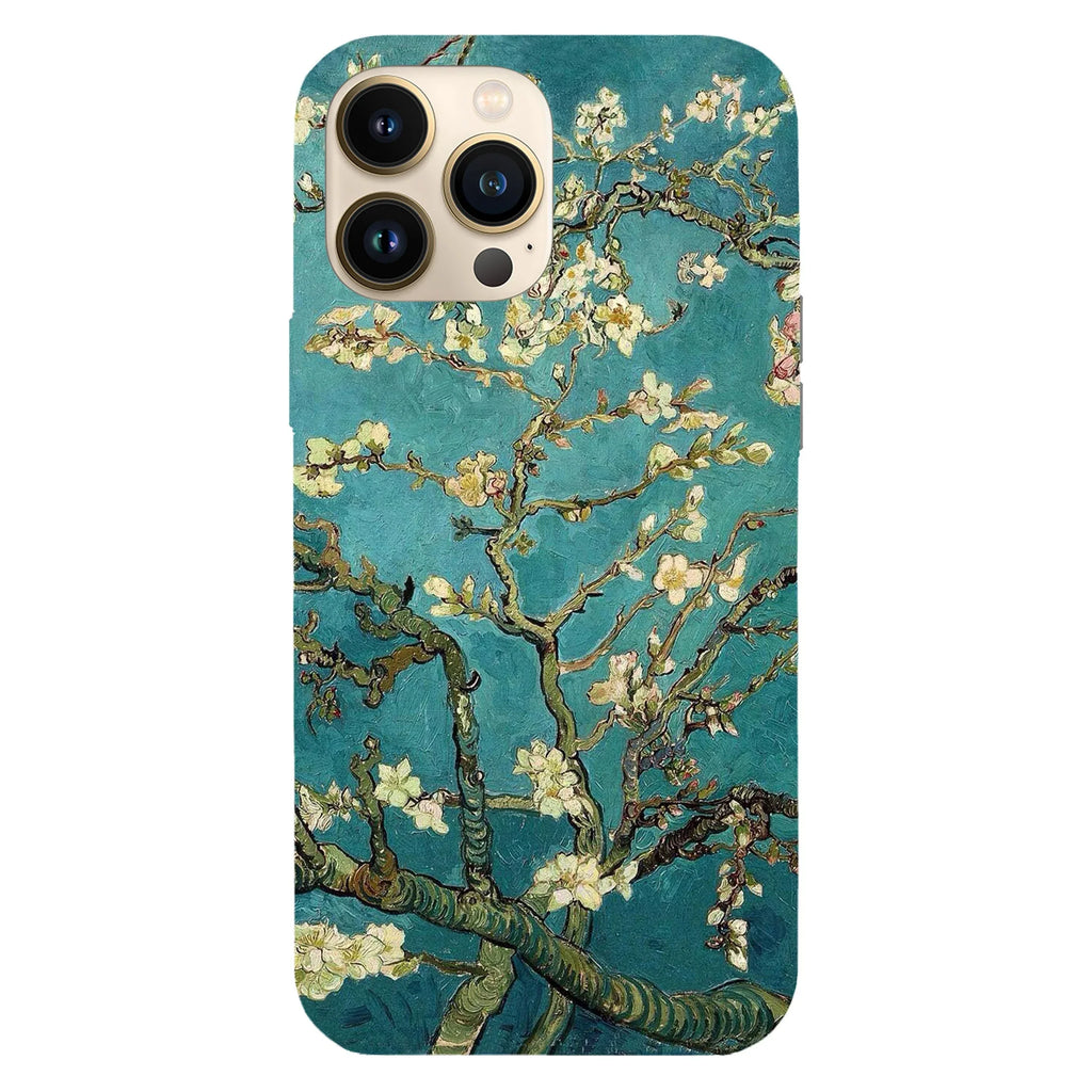 Husa compatibila cu Apple iPhone 15 Pro model Almond Blossoms Van Gogh, Silicon, TPU, Viceversa - Viceversa
