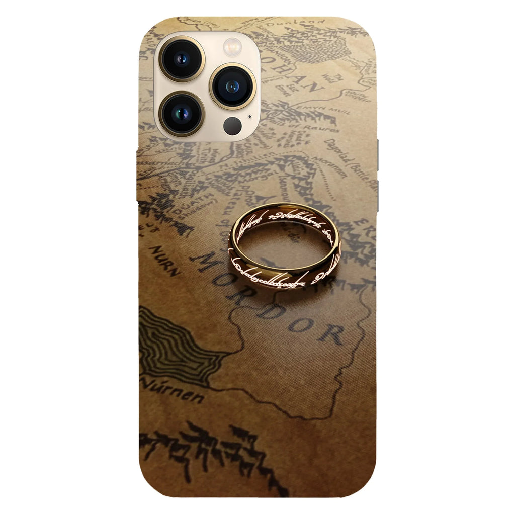 Husa telefon compatibila cu Apple iPhone 15 Pro, Viceversa, model The One Ring The Lord of the rings, Silicon, TPU - Viceversa