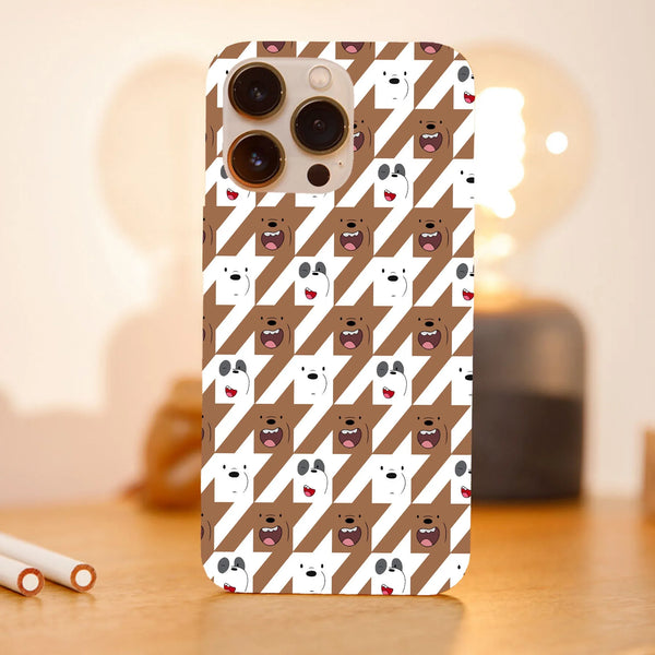 Husa compatibila cu Apple iPhone 15 Pro Max model The Three Bears pattern, Silicon, TPU, Viceversa - Viceversa