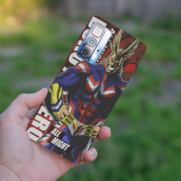 Husă din silicon Motorola G20 cu Boku no hero all might
