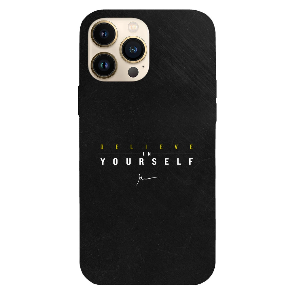 Husa compatibila cu Apple iPhone 15 Pro Max model Believe in yourself, Silicon, TPU, Viceversa - Viceversa