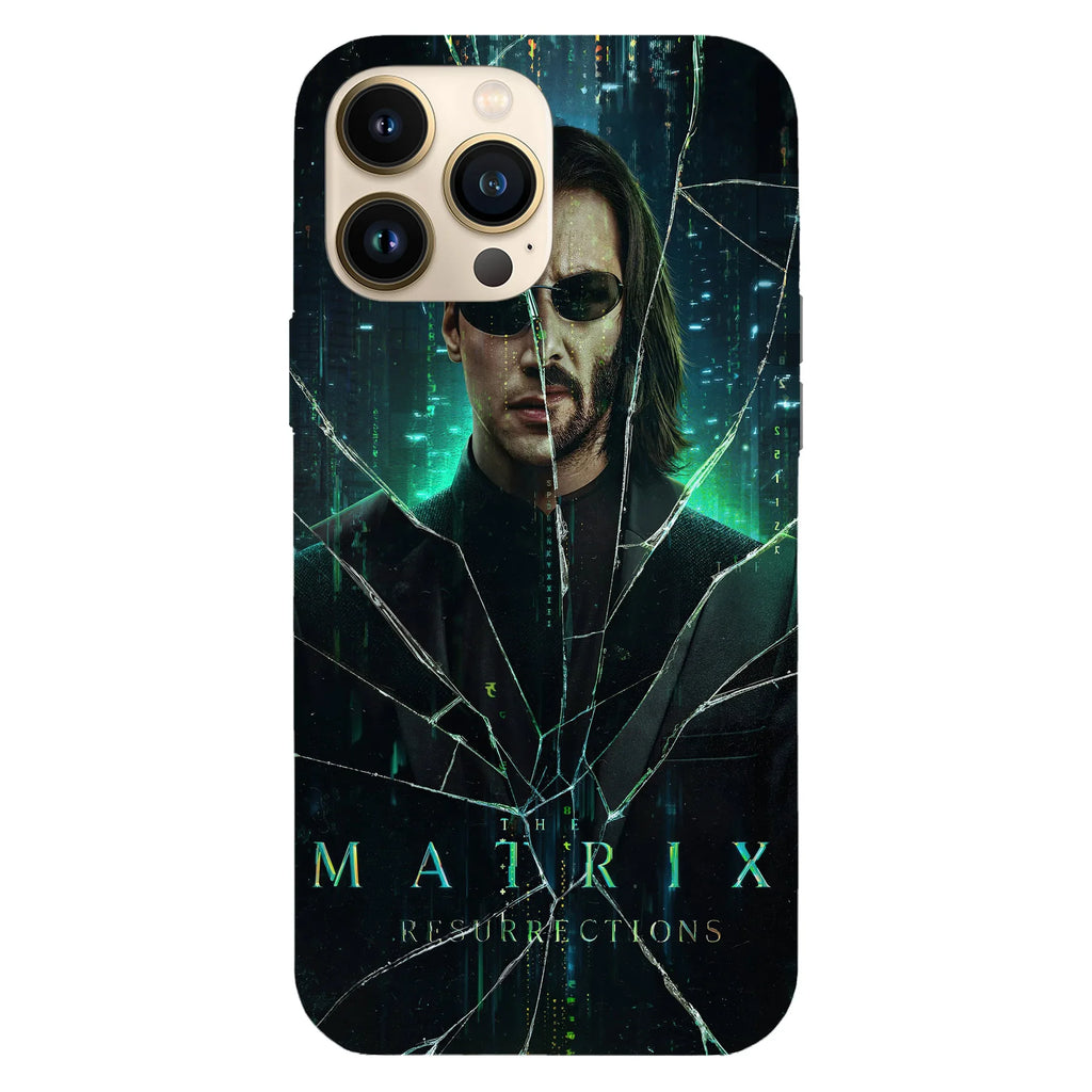 Husa telefon compatibila cu Apple iPhone 15 Plus, Viceversa, model Matrix Resurrection, Silicon, TPU - Viceversa