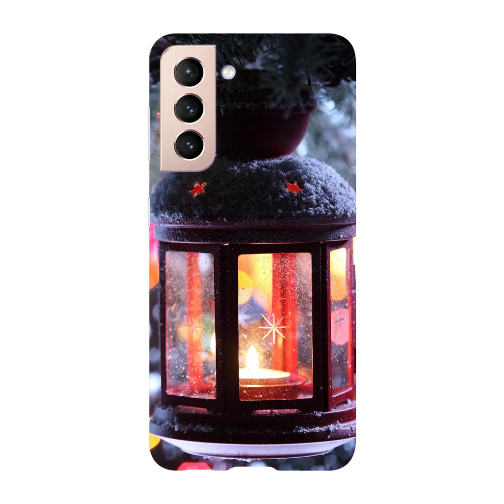 Husa Craciun compatibila cu Samsung Galaxy S22 Ultra model Christmas Lamp, Silicon, TPU, Viceversa - Viceversa