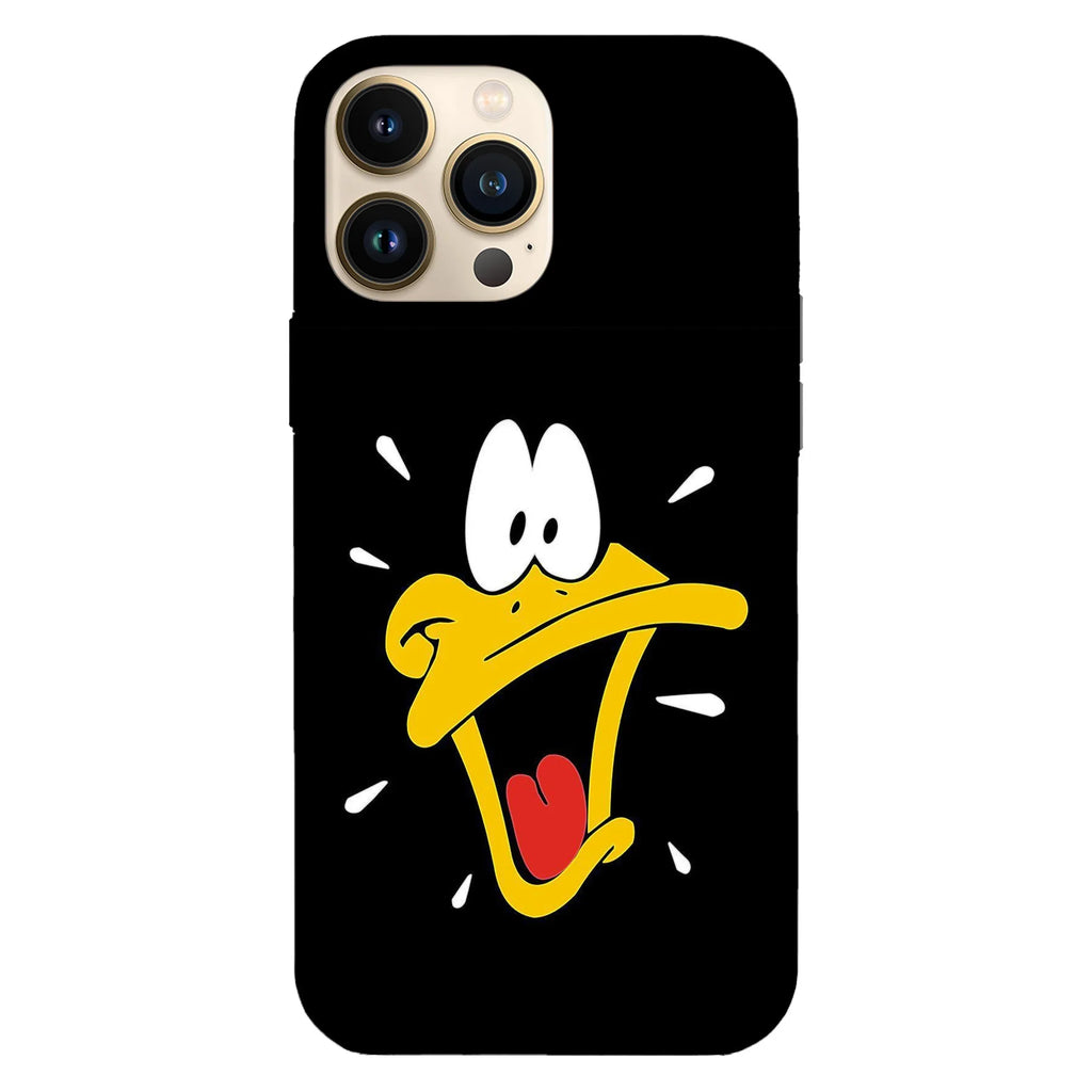 Husa compatibila cu Apple iPhone 15 Pro Max model Duffy Duck What!, Silicon, TPU, Viceversa - Viceversa