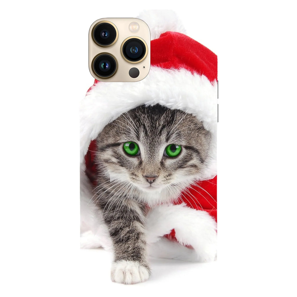 Husa Craciun compatibila cu Apple iPhone 15 Plus model Kitty Christmas, Silicon, TPU, Viceversa - Viceversa